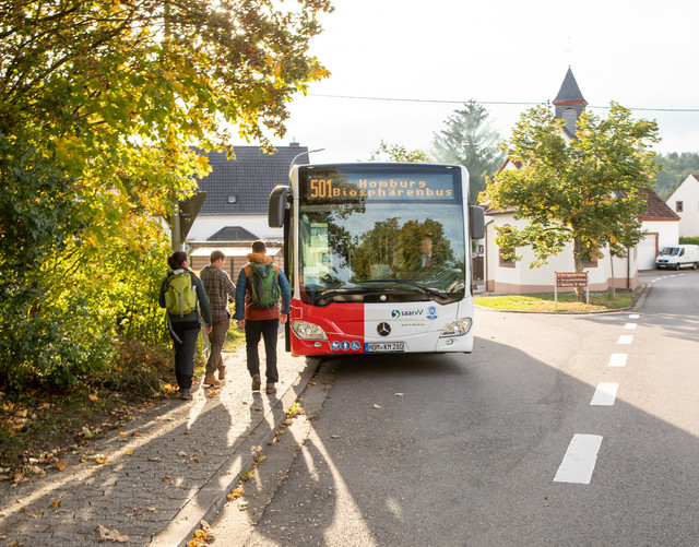 Mit dem Bus im Bliesgau unterwegs